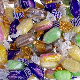 Assorted Boiled Sweets - Wrapped Boiled Sweets Mix Selection - 500 Gram Bulk Bag - 500g - Assorted Sweet Pick and Mix for Parties, Gifts, and Sharing.