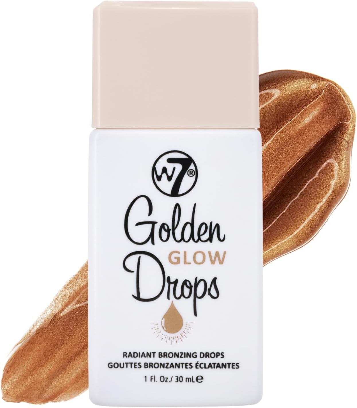 W7 Golden Glow Drops - Liquid Bronzing Drops For Flawless Skin & A Radiant Finish-0