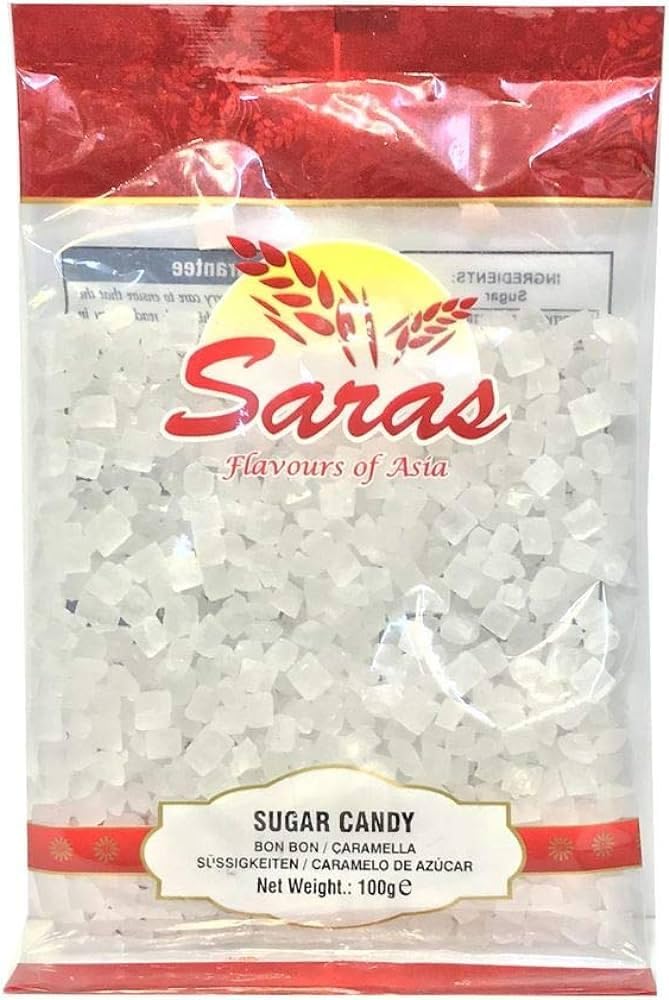 Saras Sugar Candy 300g (Pack of 2) | Pure and Sweet Delight | Versatile Sweetening | Hard Candies | Fondants-1