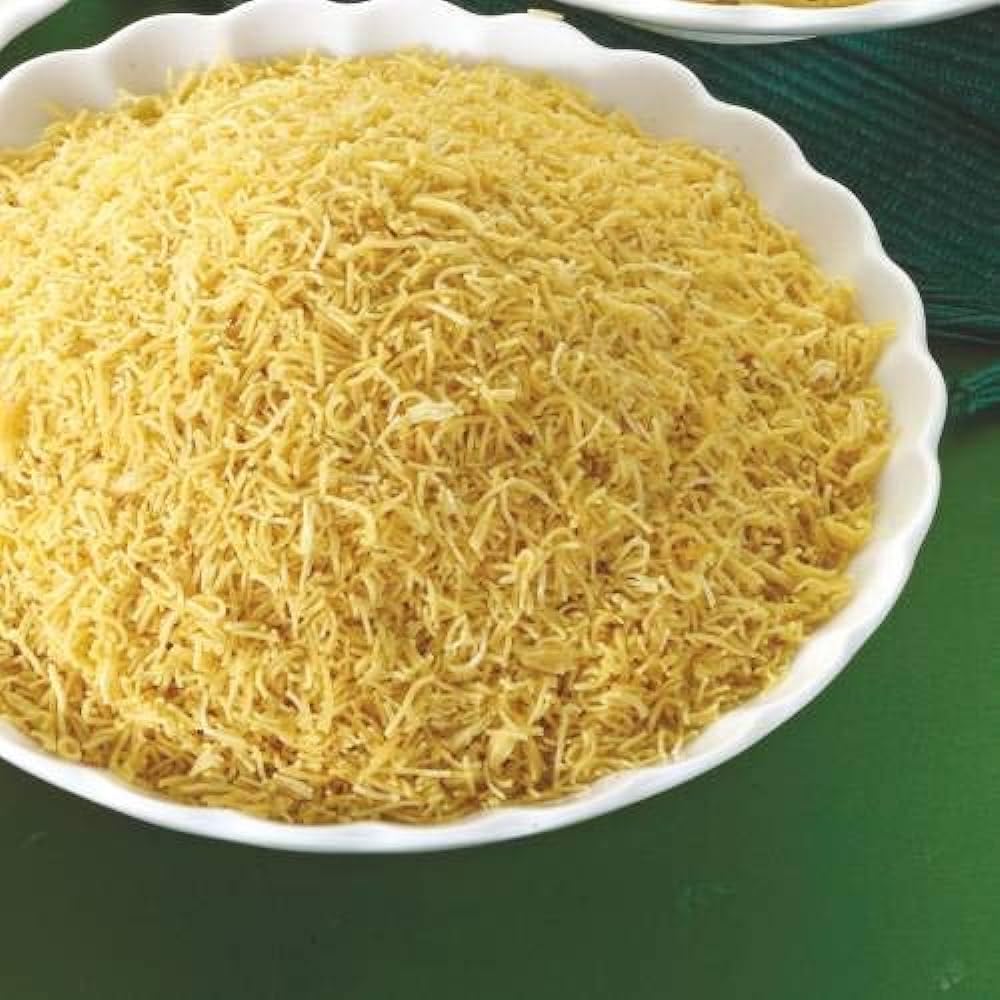 Saras Nylon Sev 200g - (Pack of 5) | Crispy Indian Snacks Namkeen | Crispy & Authentic Flavors | Versatile Snacking-2