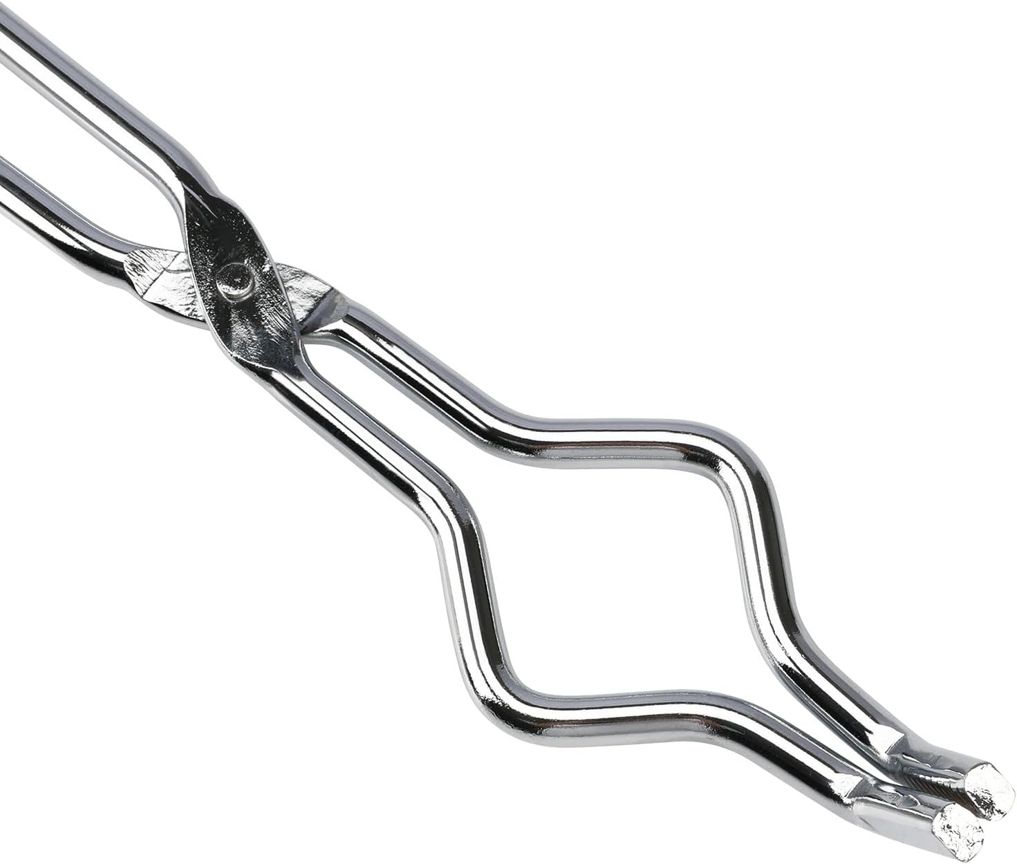 stonylab Crucible Tongs, 40cm Stainless Steel Crucible Tongs Laboratory Tongs for Securely Gripping-3