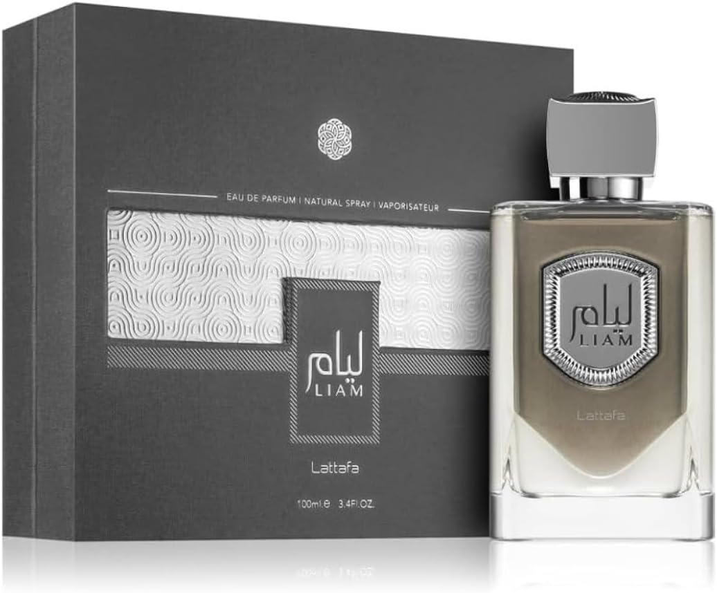 Lattafa Perfumes Liam Grey EDP Spray 100ML (3.4 OZ), Refreshing and Aromatic Fragrances for Men & Women.-0