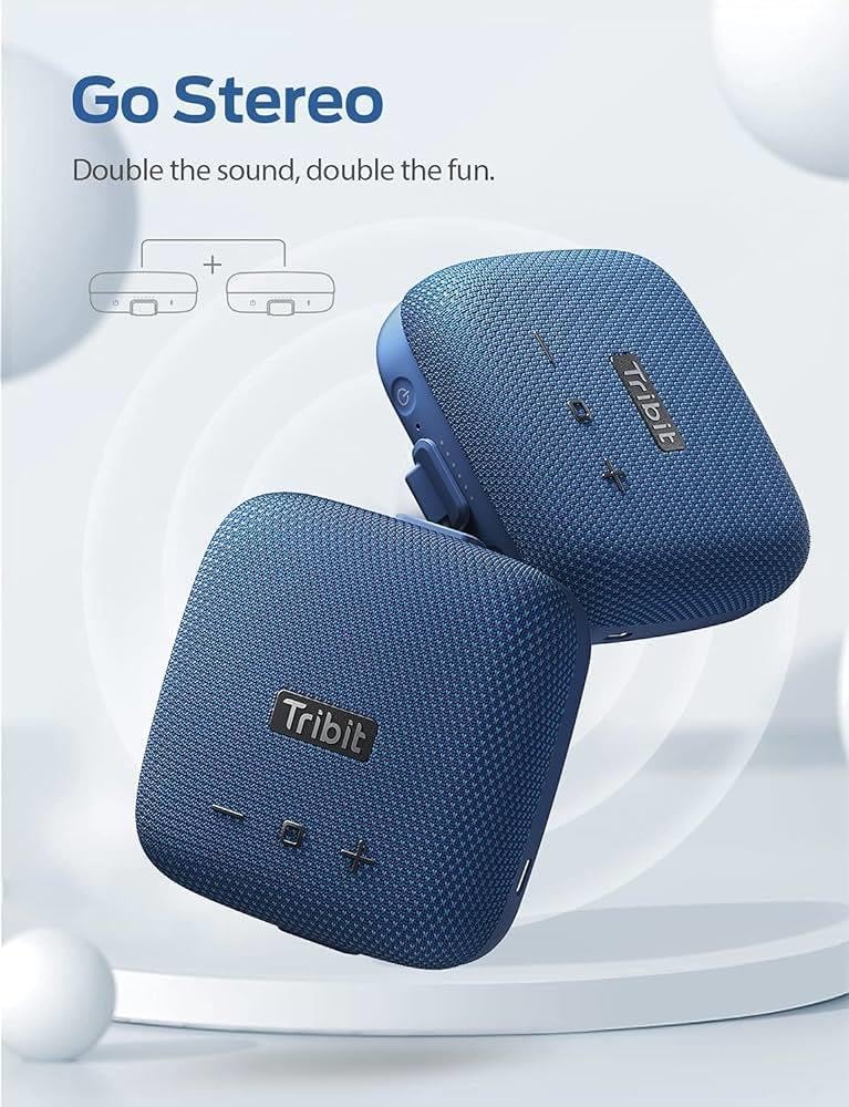 Tribit StormBox Micro 2 Portable Speaker BTS12 Blue-1