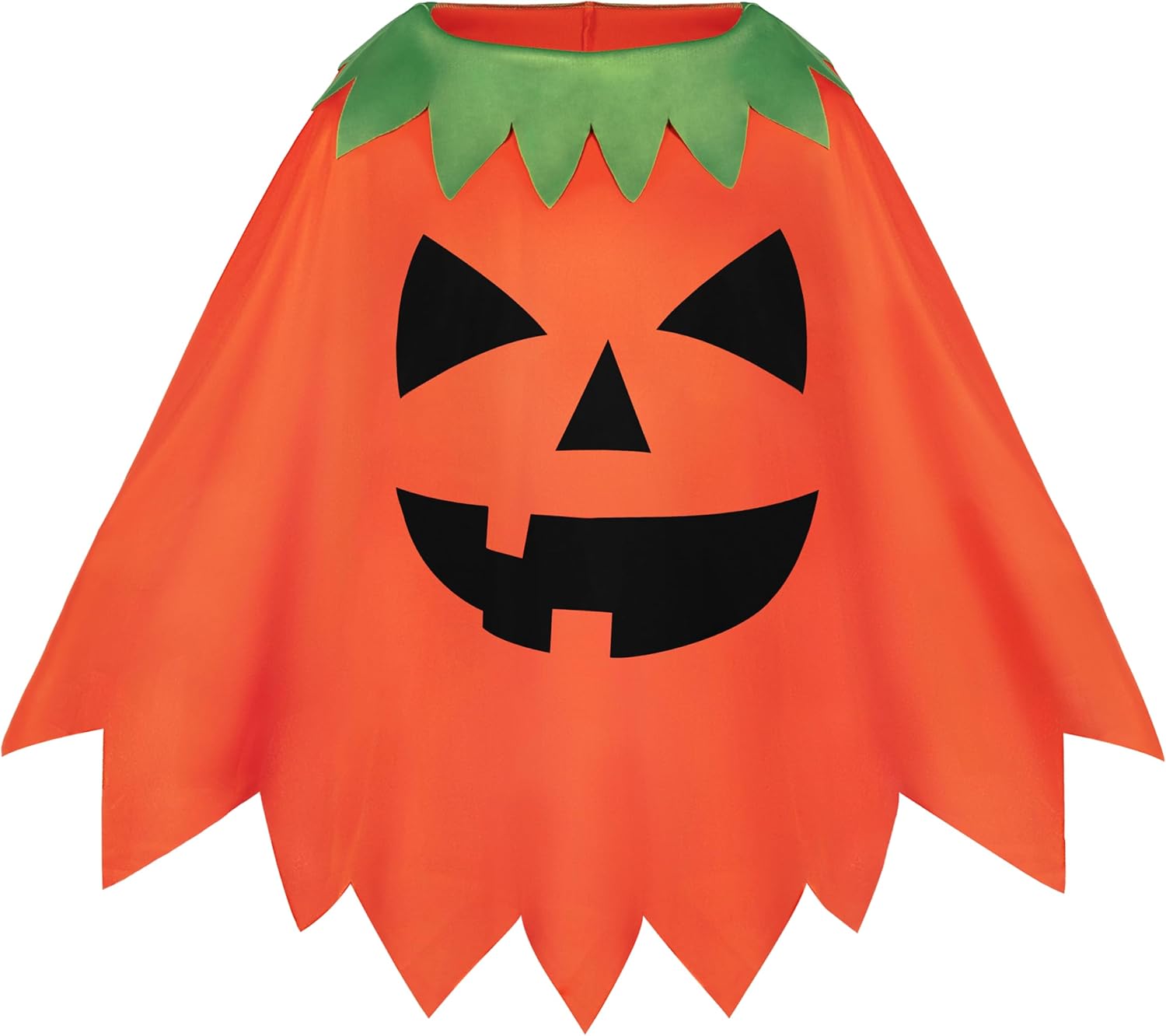 Spooktacular Creations Women Pumpkin Poncho Costume Adult, Pumpkin Costume Set, Halloween Costumes for Women Role Play-2