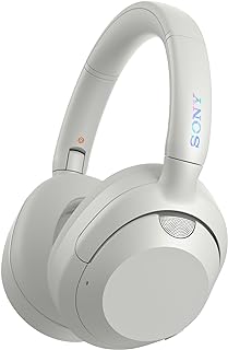 Sony Sony ULT WEAR - Wireless Noise Cancelling Headphones with ULT POWER SOUND, Ultimate Deep Bass, Clear Call Quality, Up to 30hr Battery Life, Alexa & Google Assistant, IOS & Android - Off White