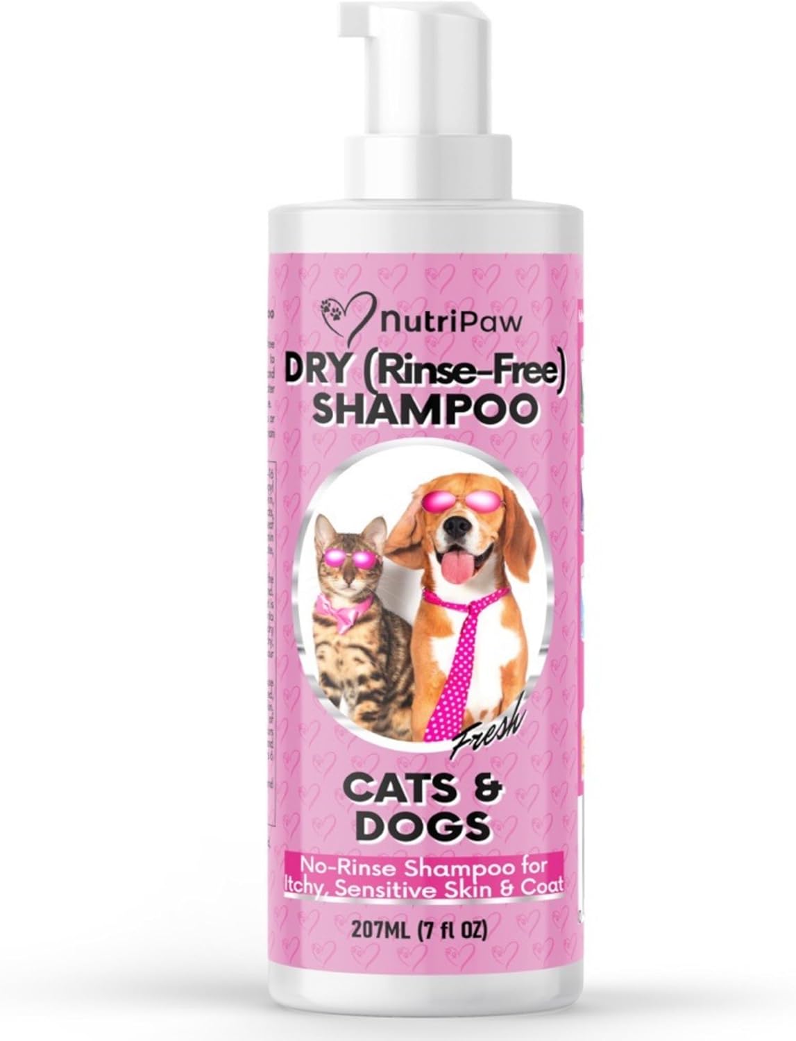 NutriPaw No-Rinse Shampoo for Dogs - Clean, Moisturise, Refresh, & Support Dry Skin - Unique Formula for Nourished Skin & Coat - Ideal for All Breeds-0