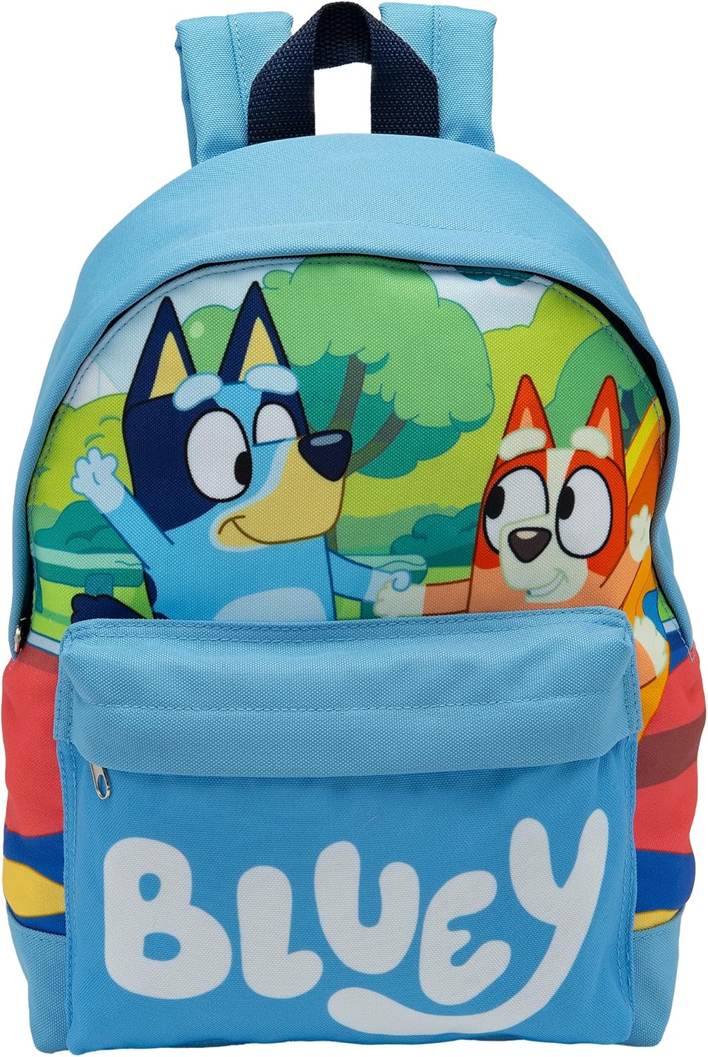 Bluey & Bingo Backpack Kids School Bag With Front Pocket Childrens Boys & Girls Nursery Rucksack-0