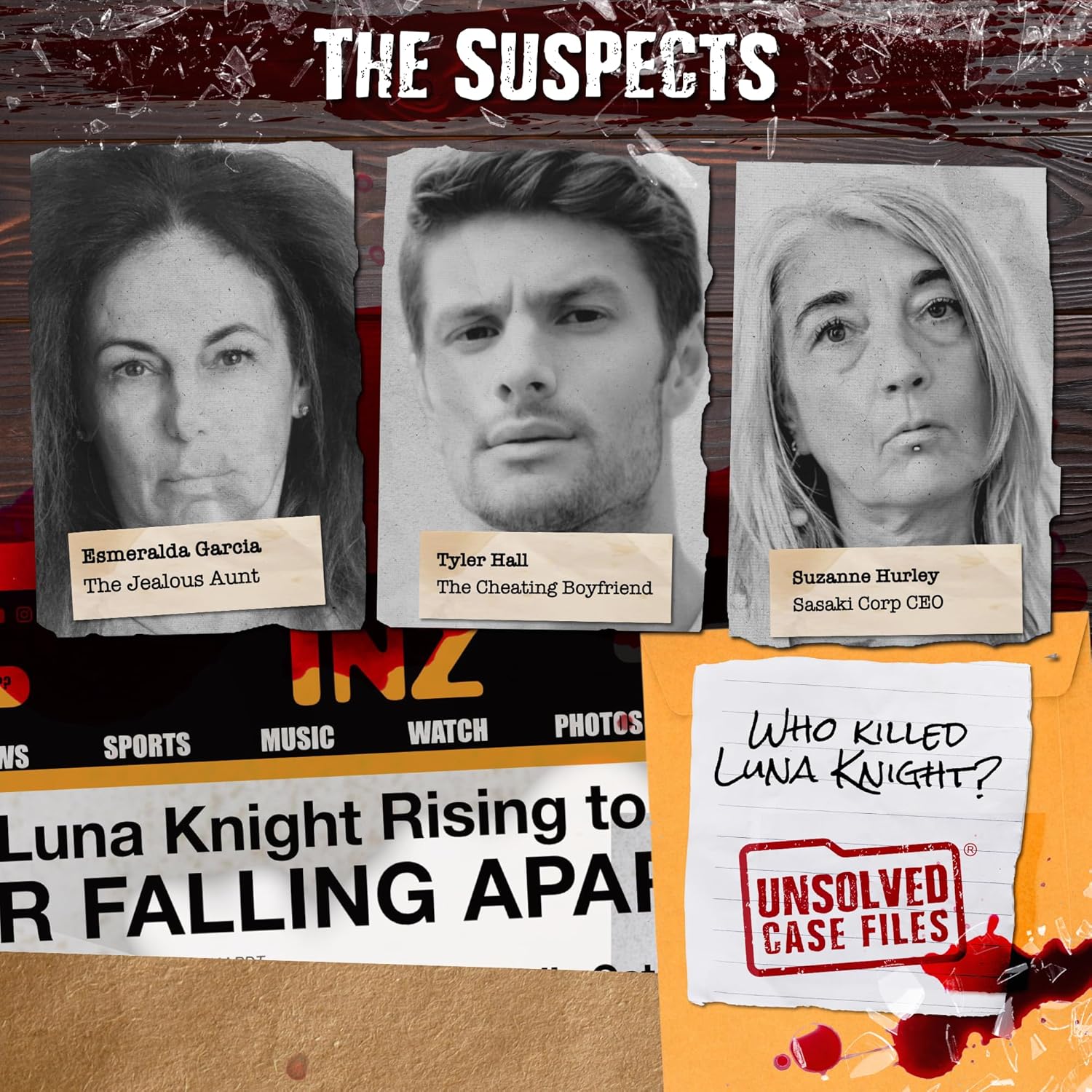 Unsolved Case Files Quick Play: Who Murdered Luna Knight? | Cold Case Murder Mystery Game-3