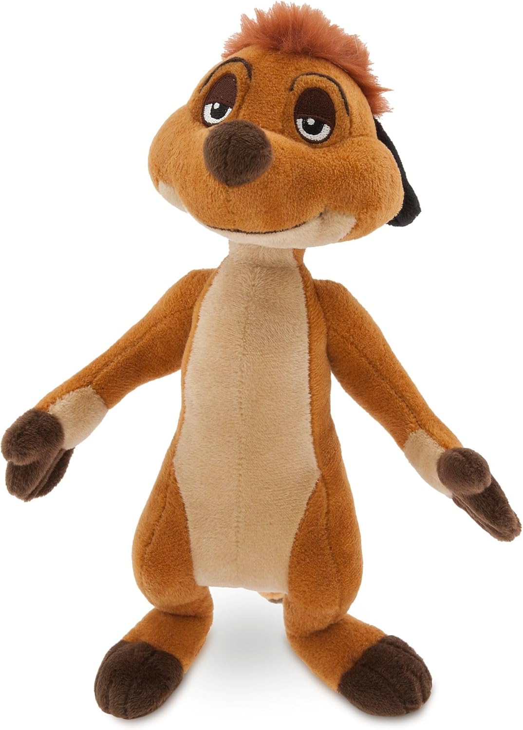 Disney Store Official Timon Soft Toy, The Lion King, Meerkat, 25cm/9.8”, Small Cuddly Animal Kids Plush Character Figure, Suitable for Ages 0+-0