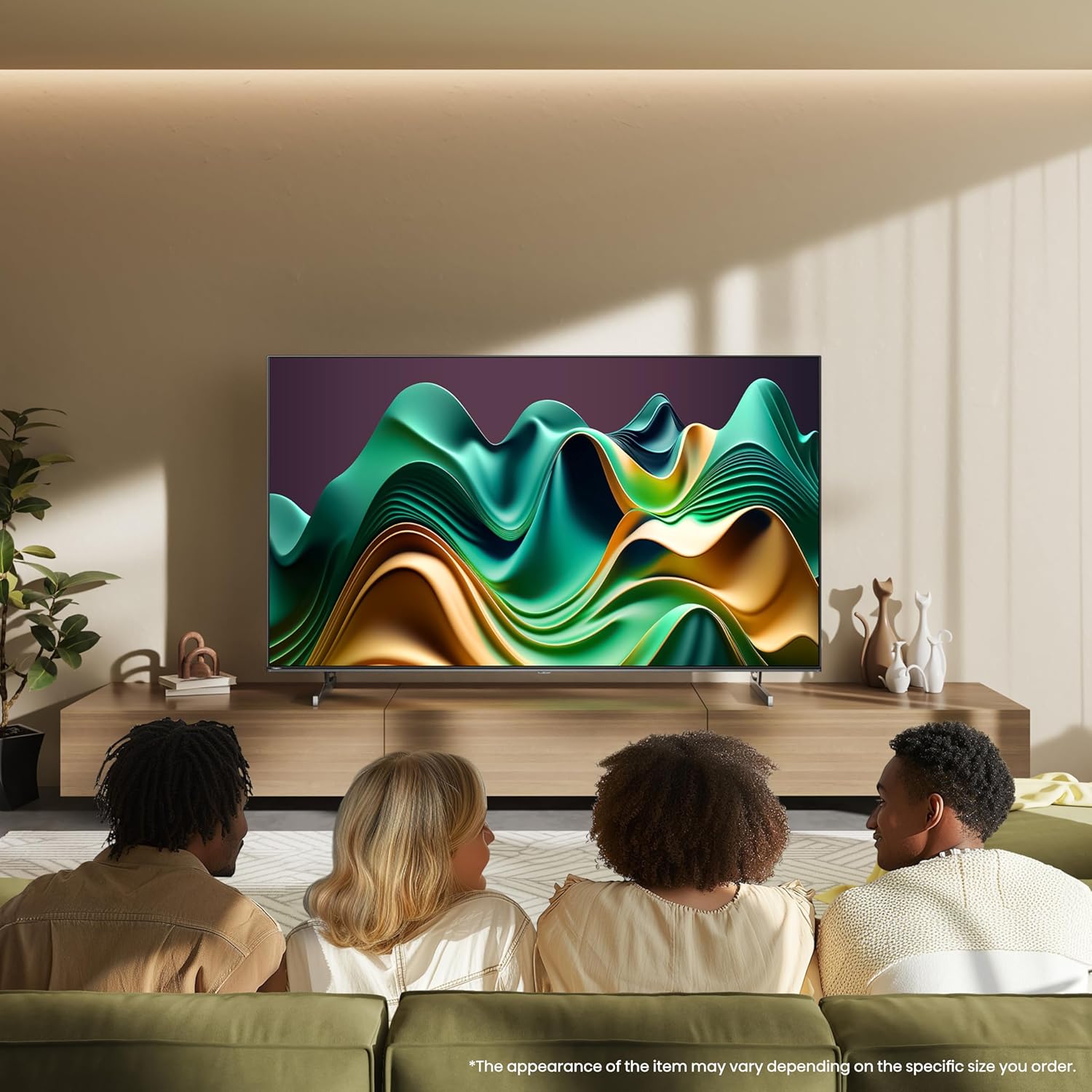 Hisense 50 Inch 4K Mini-LED TV 50U6NQTUK - Quantum Dot Colour, Dolby Vision Atmos, Hi-View Engine, FilmMaker Mode, Vidaa OS with Voice Control, Freely, Youtube, Netflix and Disney+ (2024 Model)-1