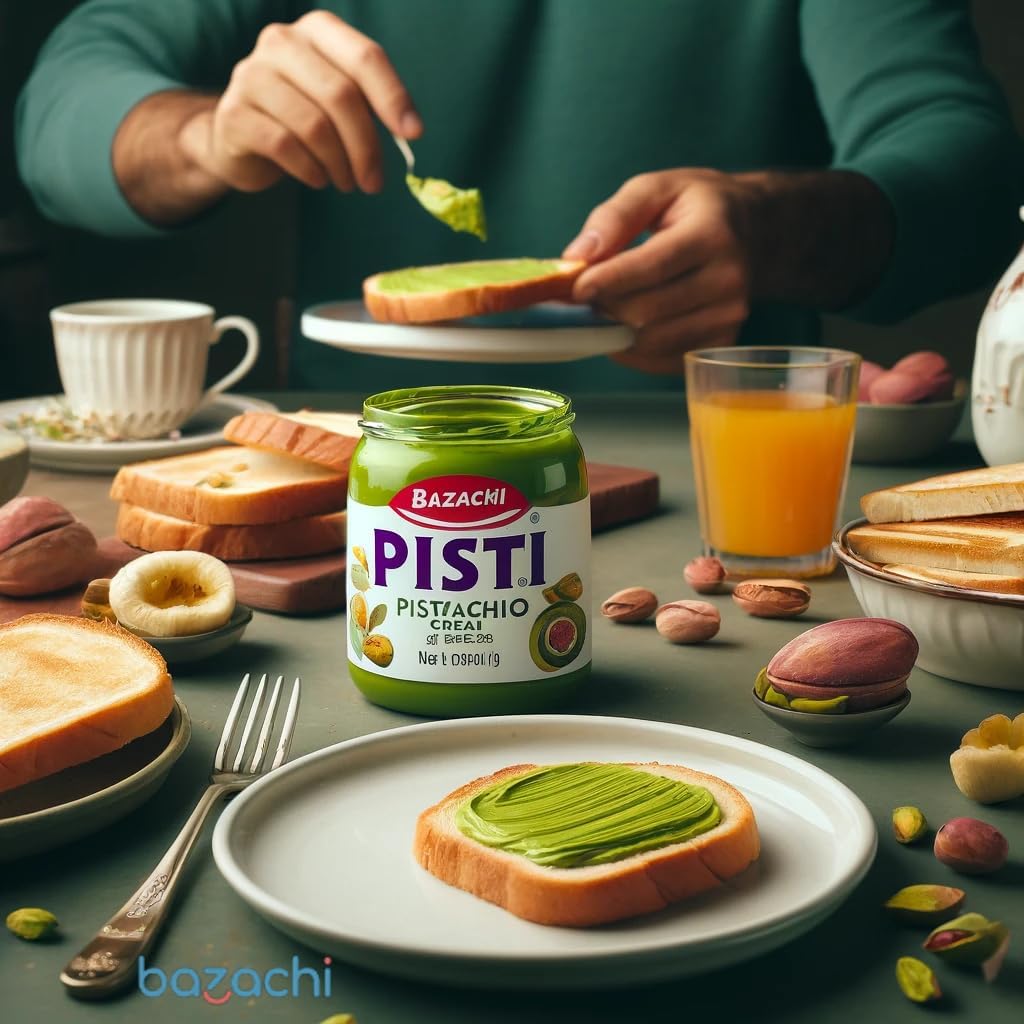 Pisti Sicilian Pistachio Cream Spread - 600g (pack of 1, 1, count)-3