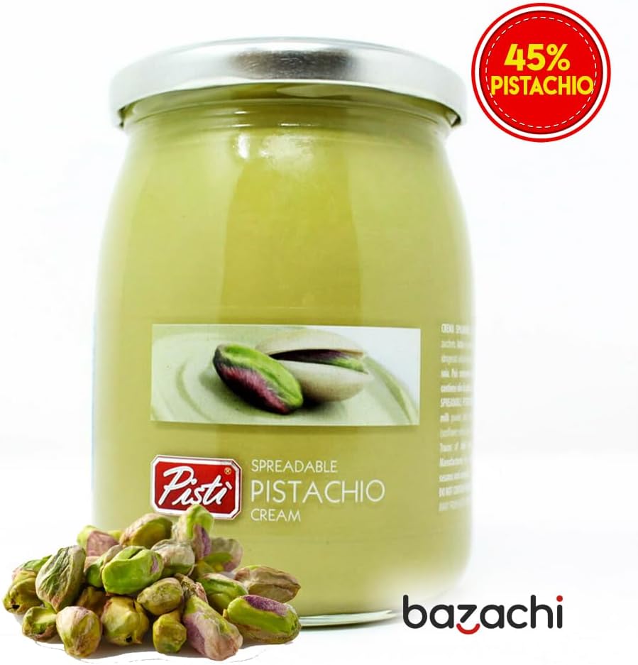 Pisti Sicilian Pistachio Cream Spread - 600g (pack of 1, 1, count)-5