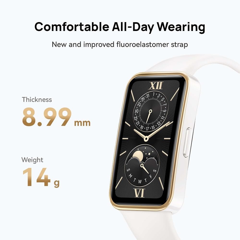 HUAWEI Band 9, Comfortable All-Day Wearing, Science-based Sleep Tracking, up to 14 days Battery life, Intelligent Brightness Adjustments, 100 workout modes, Compatible with iOS&Android-1