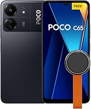 Xiaomi POCO C65 Black-Smartphone 8+256G-MediaTek Helio G85 processor,Smooth 6.744”90Hz display,18W fast charging(UK Version+2 Years Warranty)