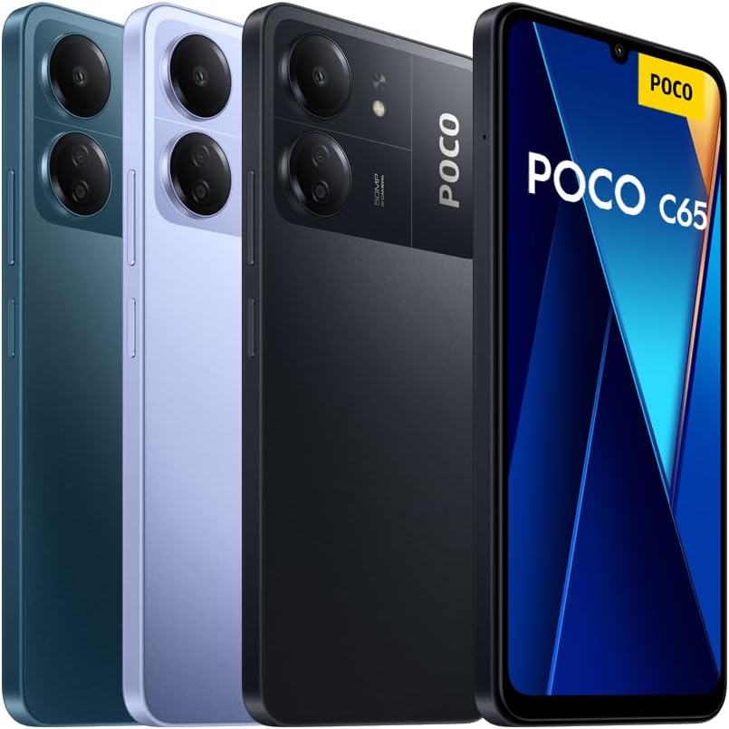 Xiaomi POCO C65 Black-Smartphone 8+256G-MediaTek Helio G85 processor,Smooth 6.744”90Hz display,18W fast charging(UK Version+2 Years Warranty)-4