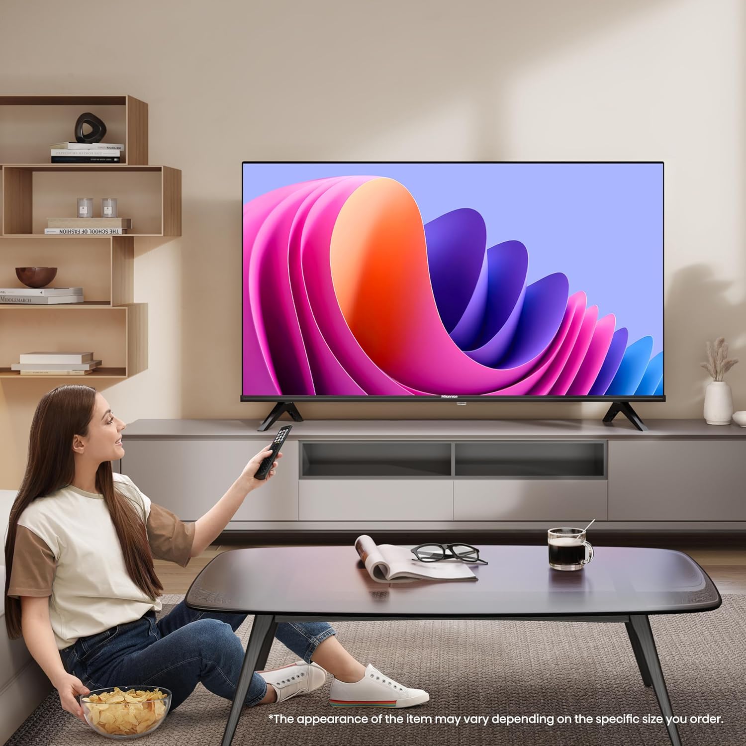 Hisense 40 Inch Smart TV 40A4NTUK - FHD Resolution, Natural Colour Enhancer, DTS Virtual:X & Dolby Audio, AI Sports Mode, VIDAA OS with Youtube, Netflix and Disney+ and Freeview Play (2024 Model)-1