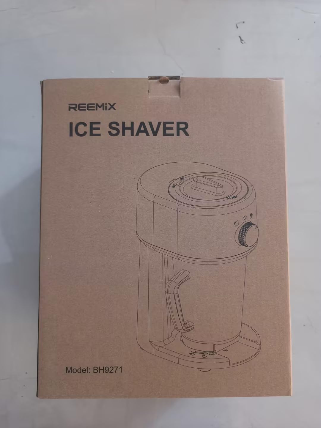 Electric Ice Crusher, Slushy Maker Ice Shaver with Removable Jug for Blending Slushies, Ice Crushing Machine for Snow Cones Slushies Smoothies, and Iced Coffees Frappuccinos (White)-11