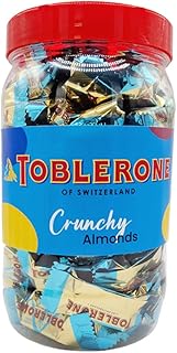 Toblerone Crunchy Almond Mini Candy Jar, 600g