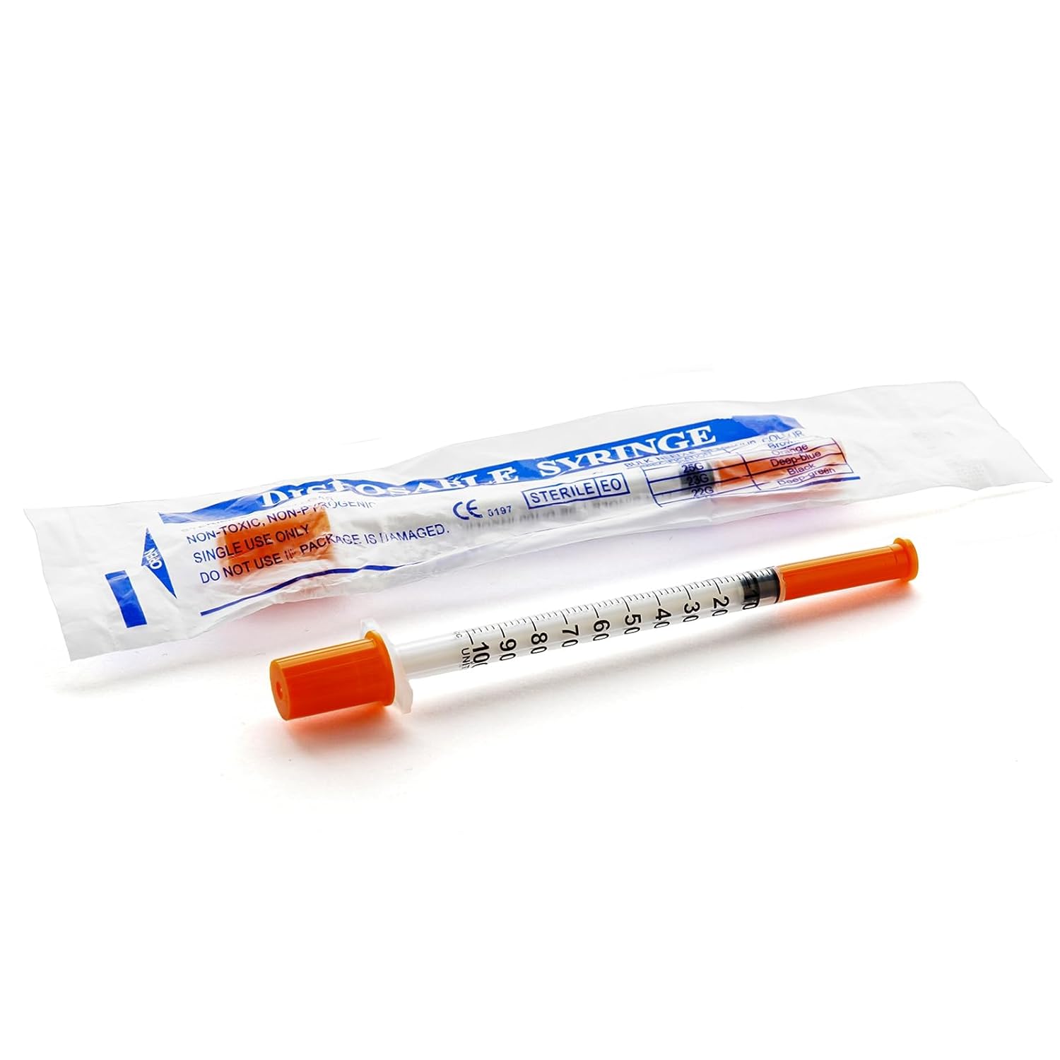 Welrenxi 30Pack 1ml/cc Lab Disposable Plastic Pipettes 30Ga (0.3 x 13 mm), Individually Sealed-3