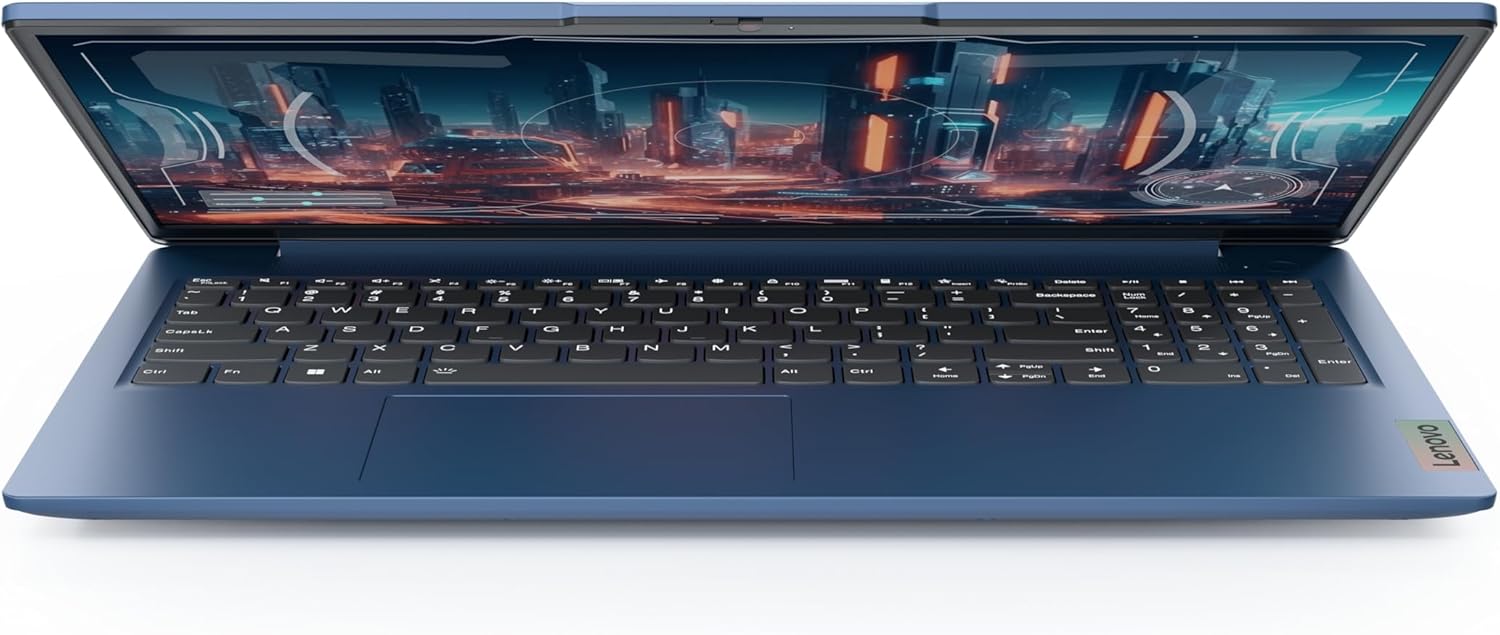 Lenovo IdeaPad Slim 3 | 15 inch Full HD Laptop | Intel Core i3-N305 | 8GB RAM | 512GB SSD | Windows 11 Home in S mode | Abyss Blue-1