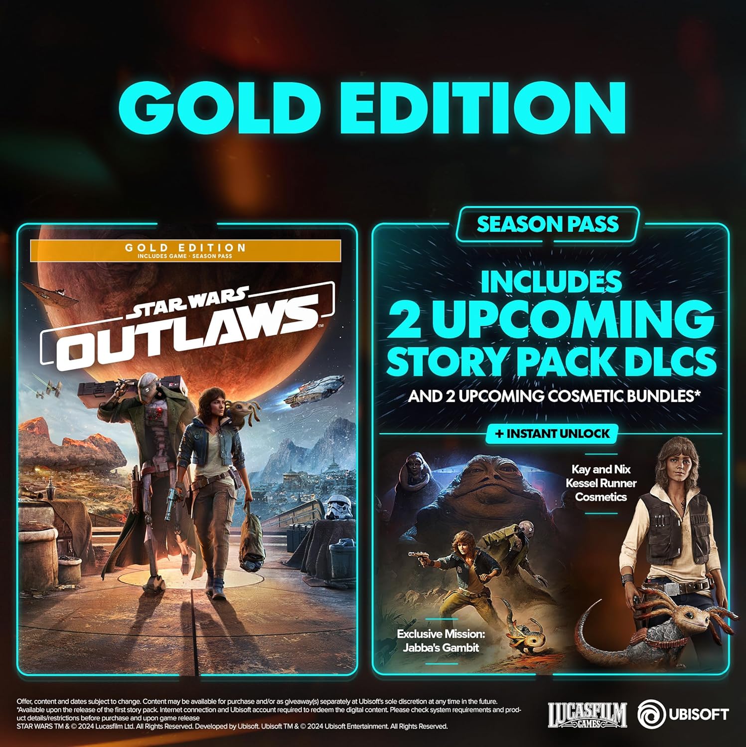 Star Wars Outlaws Gold Edition (Xbox Series X)-1