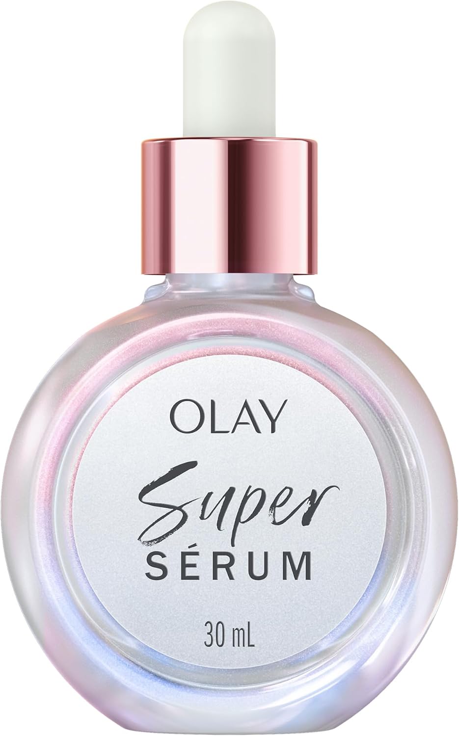 Olay Super Serum, Vitamin C Serum for Face, with Niacinamide, Collagen Peptide, Skincare for Anti Ageing & Brightening, 30ml-0