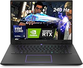 Alienware m16 R2 Gaming Laptop 16" QHD+ (2560 x 1600) 240Hz Display, Intel Core Ultra 9 Processor 185H, NVIDIA GeForce RTX 4070 Graphics, 32GB RAM, 1TB SSD, Windows 11 Home, English Backlit Keyboard