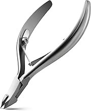 FVION Cuticle Clippers - Precision Cuticle Cutter, Extremely Sharp Cuticle Scissors, Stainless Steel Nail Cuticle Remover, Cuticle Nipper, and Professional Manicure Tool (4mm Jaw)