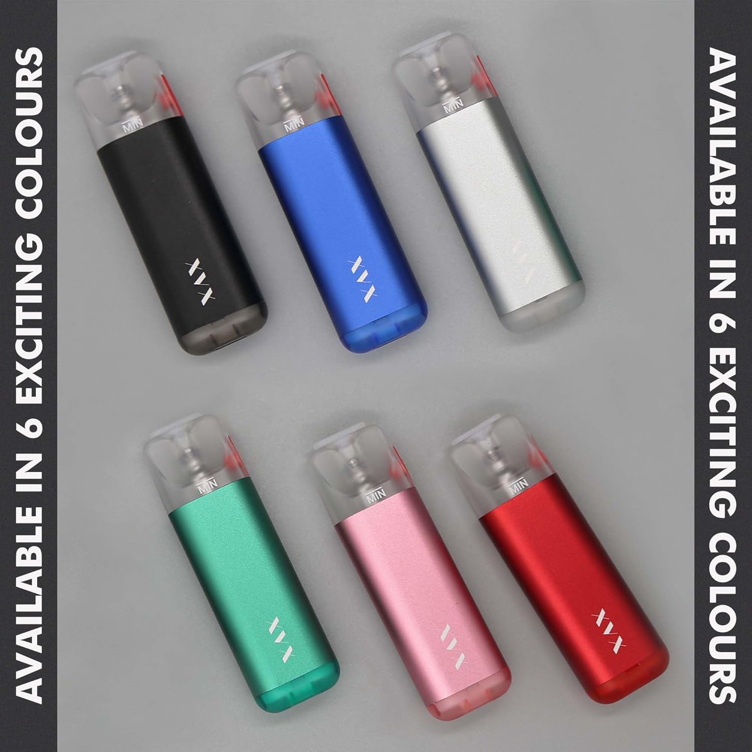 XVX Refillable Rechargeable X VAPE - Rechargeable Disposable Vape Pen Starter Kit Mesh Coil of 1.2Ω, 400mAh Battery E Cigarette Easy Refill with E Liquids Includes Feature of Lightning (Colour Black)-4