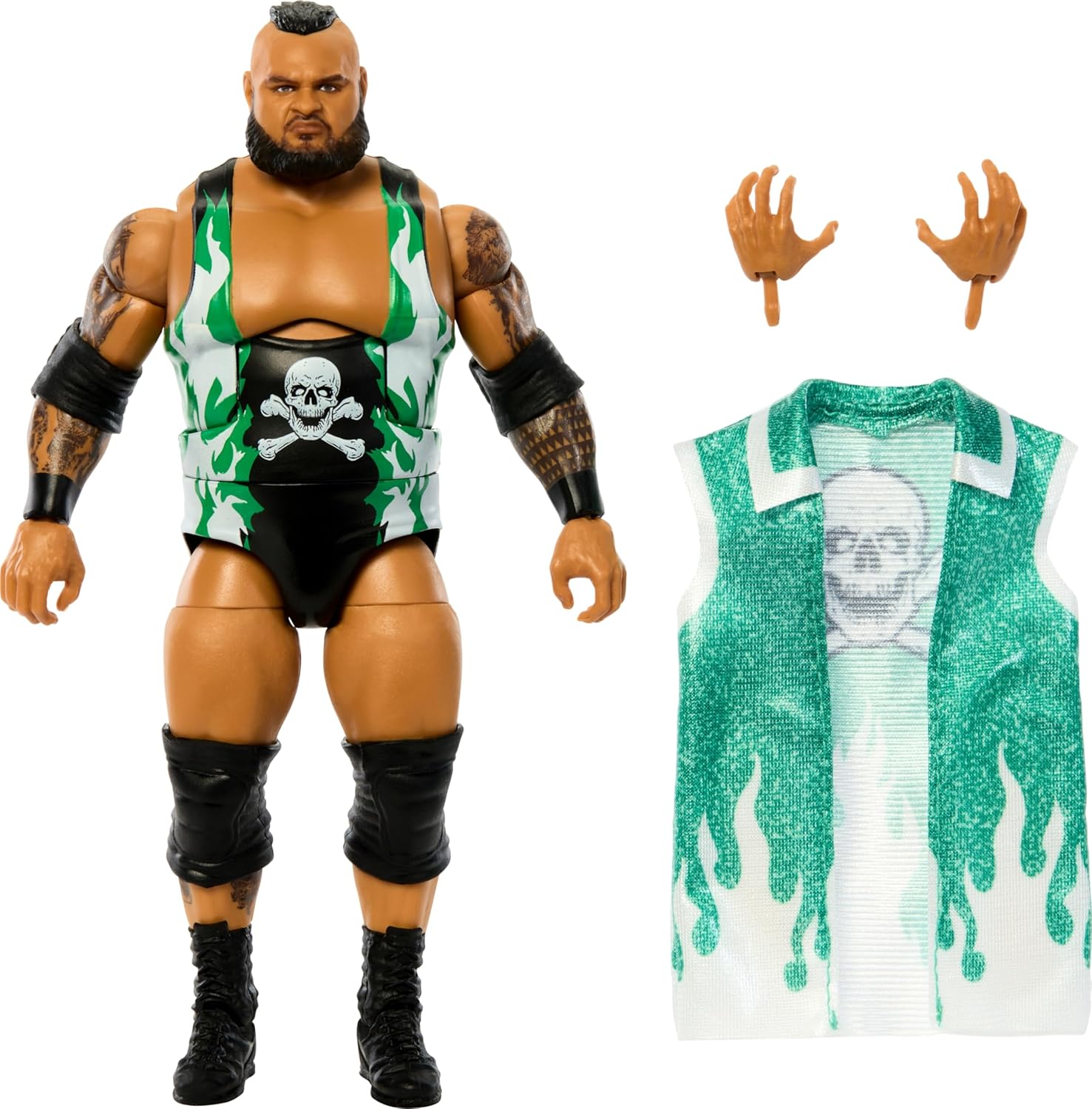 Mattel WWE Elite Action Figure & Accessories, 6-inch Collectible Bronson Reed with 25 Articulation Points, Life-Like Look & Swappable Hands-0