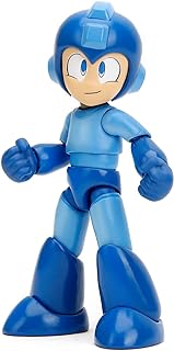 Jada Mega Man 6" Mega Man Action Figure, Toys for Kids and Adults, Blue