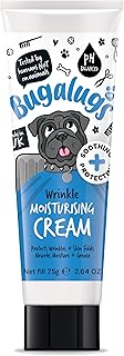 BUGALUGS Wrinkle paste for Bulldogs, French Bulldogs, wrinkly dogs & cats. For itchy wrinkle folds, tear stains & tail pockets, anti-itch & itchy dog skin relief. Great itch remedies for dogs 75g