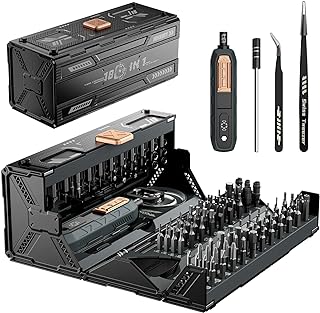 JAKEMY 180 in 1 Precision Screwdriver Set Repair Tool Kit for Laptop, iPhone, Computers, Glasses, Watches