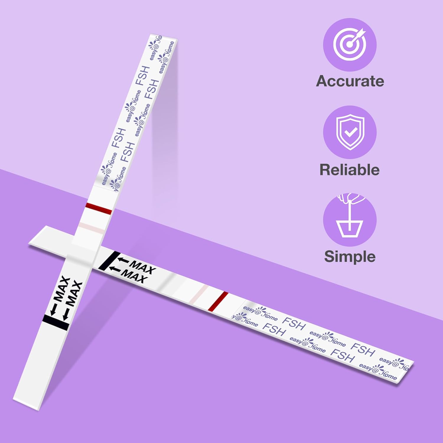 Easy@Home 10 FSH Test Strips: Rapid Visual Result for Qualitative FSH Detection Menopause Test-4