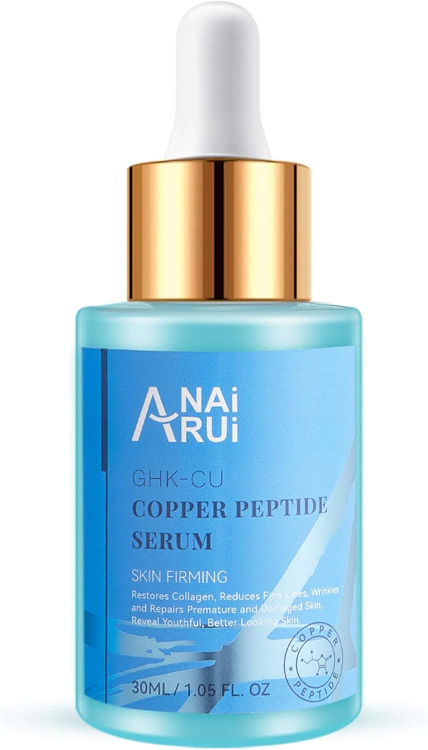 ANAiRUi Copper Peptides Serum for Face - GHK-Cu Anti Aging Face Serum with Hyaluronic Acid - Reduces Fine Lines & Wrinkles, Repairs Premature & Damaged Skin, Plump and Radiant Skin, 30ml-9