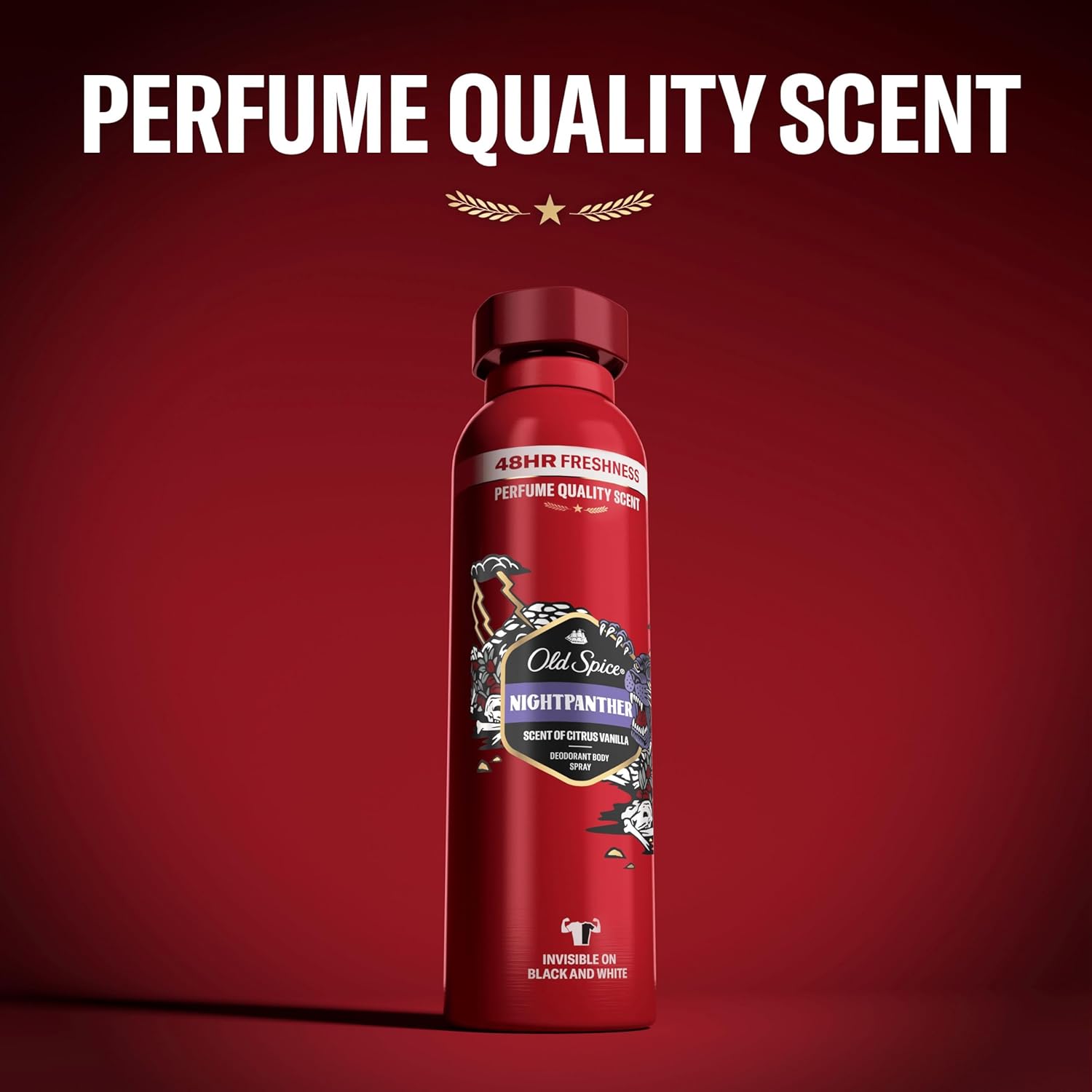 Old Spice Deodorant Body Spray for Men, Nightpanther scent, Multipack 6x150ml-2