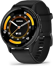 Garmin Venu 3, AMOLED GPS Smartwatch with All-day Advanced Health and Fitness Features, Voice Functionality, Music Storage, Wellness Smartwatch with up to 14 days battery life, Black