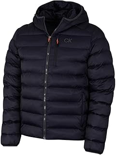 Calvin Klein Mens 2024 San Gabriel Woven Jacquard Padded Jacket