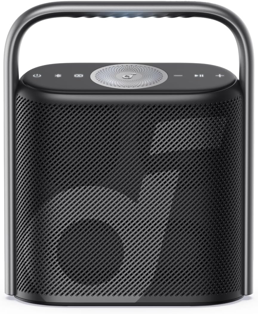 soundcore Motion X500 Bluetooth Speaker, Portable Speaker with Immersive Spatial Audio, Wireless Hi-Res Sound with 3X Detail, 3-Channel Audio and an Upward Firing Driver with Ambient Light-0