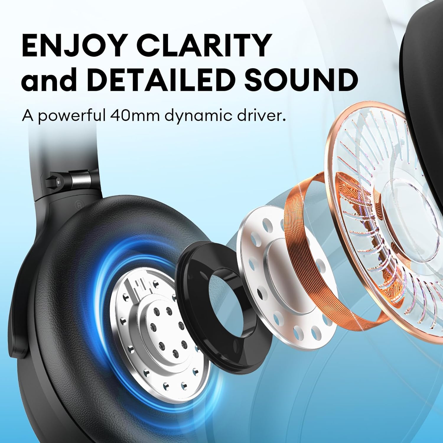 Edifier WH700NB Active Noise Cancelling Headphones - 68H Playtime - AI Call Noise Cancellation - Dual Device Connection - Lightweight & Foldable Design - Fast Charge - Bluetooth 5.3 - Black-4