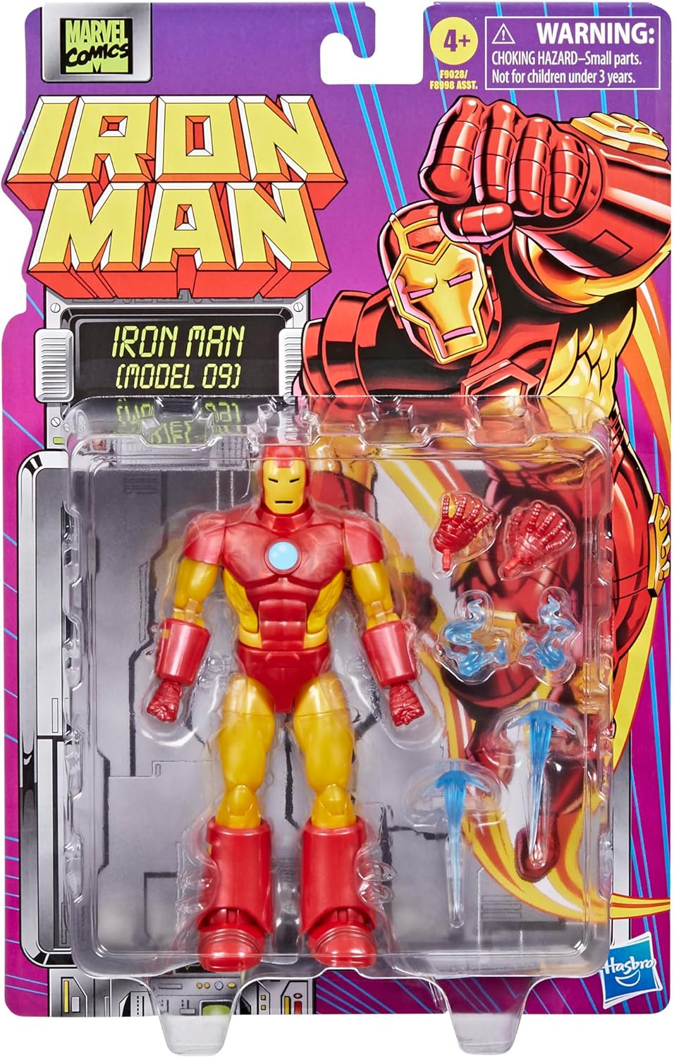 Marvel Legends Series Iron Man (Model 09) Comics Action Figure-1