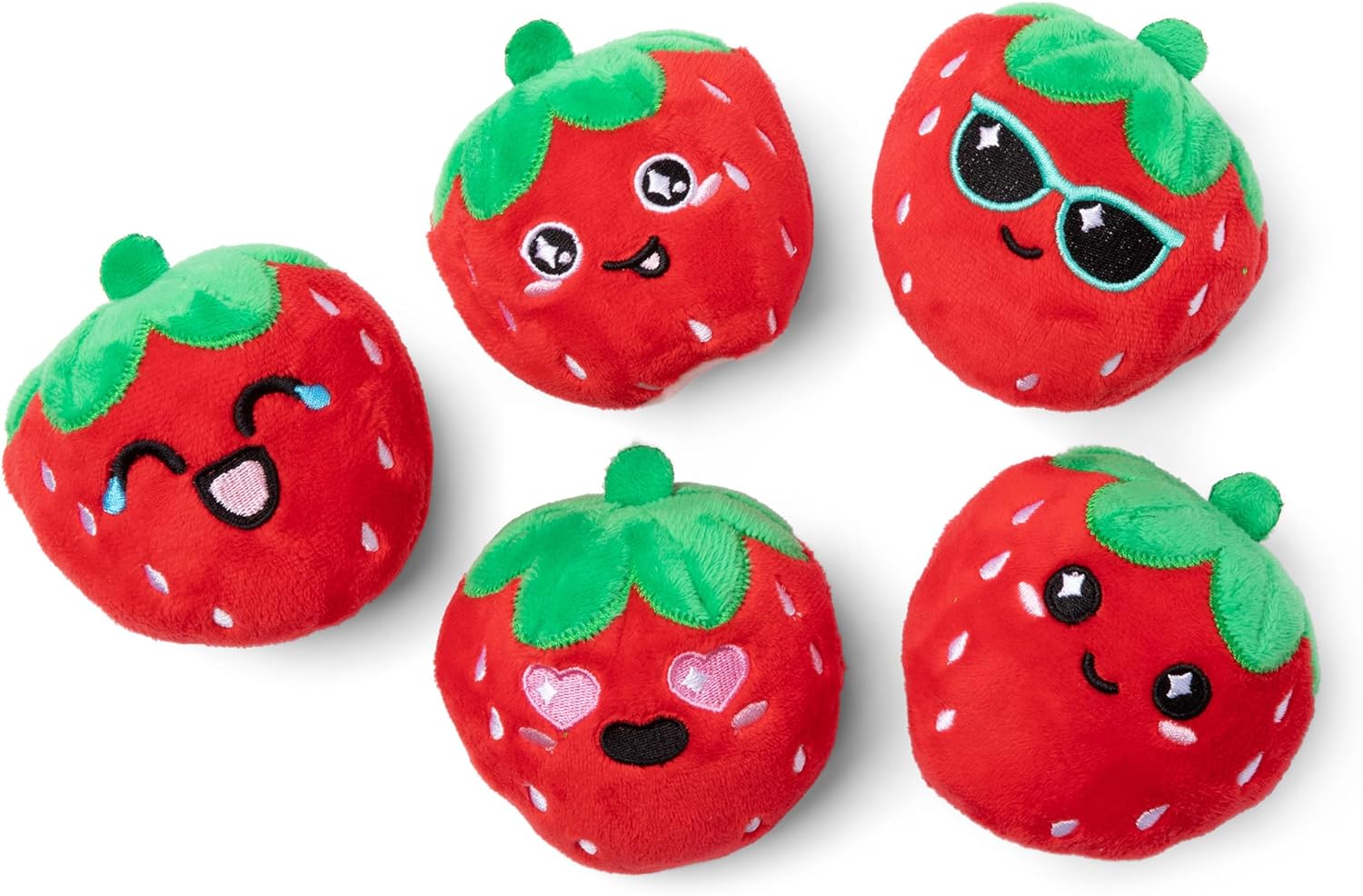 WHAT DO YOU MEME? Emotional Support Strawberries - The Original Viral Cuddly Plush Comfort Food, Unique Gift for Valentine's Day, Birthdays, Christmas, Friendship & Anniversary's-5