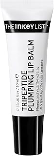 The INKEY List Tripeptide Plumping Lip Balm 10ml | Non Tingling Lip Plumper | Hydrates Dry Cracked Lips | Fragrance Free | Suitable For All Skin Types