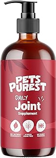 Pets Purest Joint Supplement for Dogs. Daily Joint Aid Supplement with Turmeric for Dogs Joint Care, Mobility and Flexibility. Rich in Omega 3,6,9. Suitable for Dogs, Cats and Pets