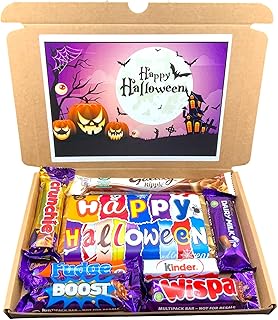 Happy Halloween Chocolate Hamper Sweet Box, Present for Halloween, Trick or Treat, Halloween Chocolate Bar