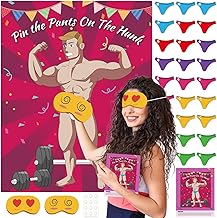 Peaken Bachelorette Party Favor Games Bridal Shower Games, 24 Players Hen Party Games