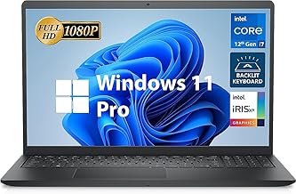 Dell Newest Inspiron 15 3000 Business Laptop, 15.6" FHD Display, 12th Gen Intel Core i7-1255U, Windows 11 Pro, 32GB DDR4 RAM, 1TB PCIe SSD, WiFi 6, SD Card Reader, Long Battery Life