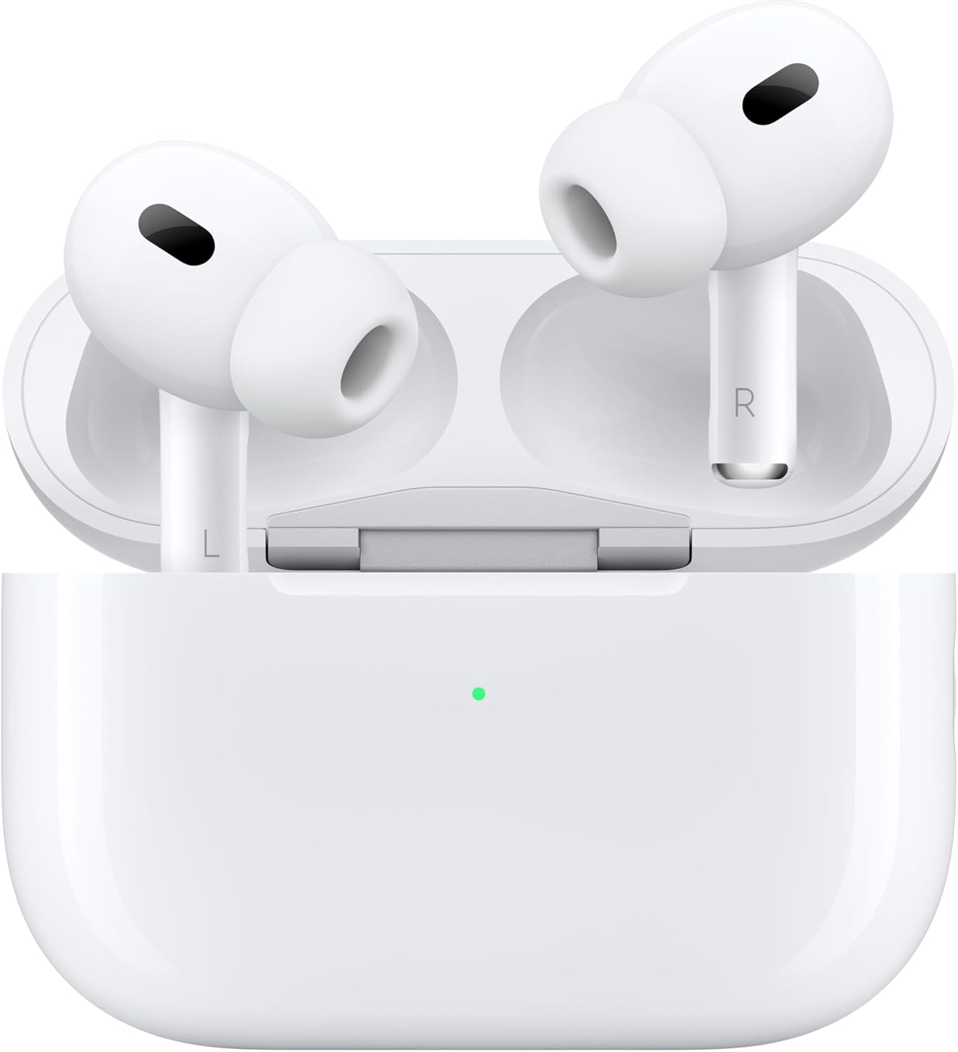 Apple AirPods Pro 2 Wireless Earbuds, Bluetooth Headphones, Active Noise Cancellation, Transparency, Personalised Spatial Audio, High Fidelity Sound, H2 Chip, USB C Charging-1