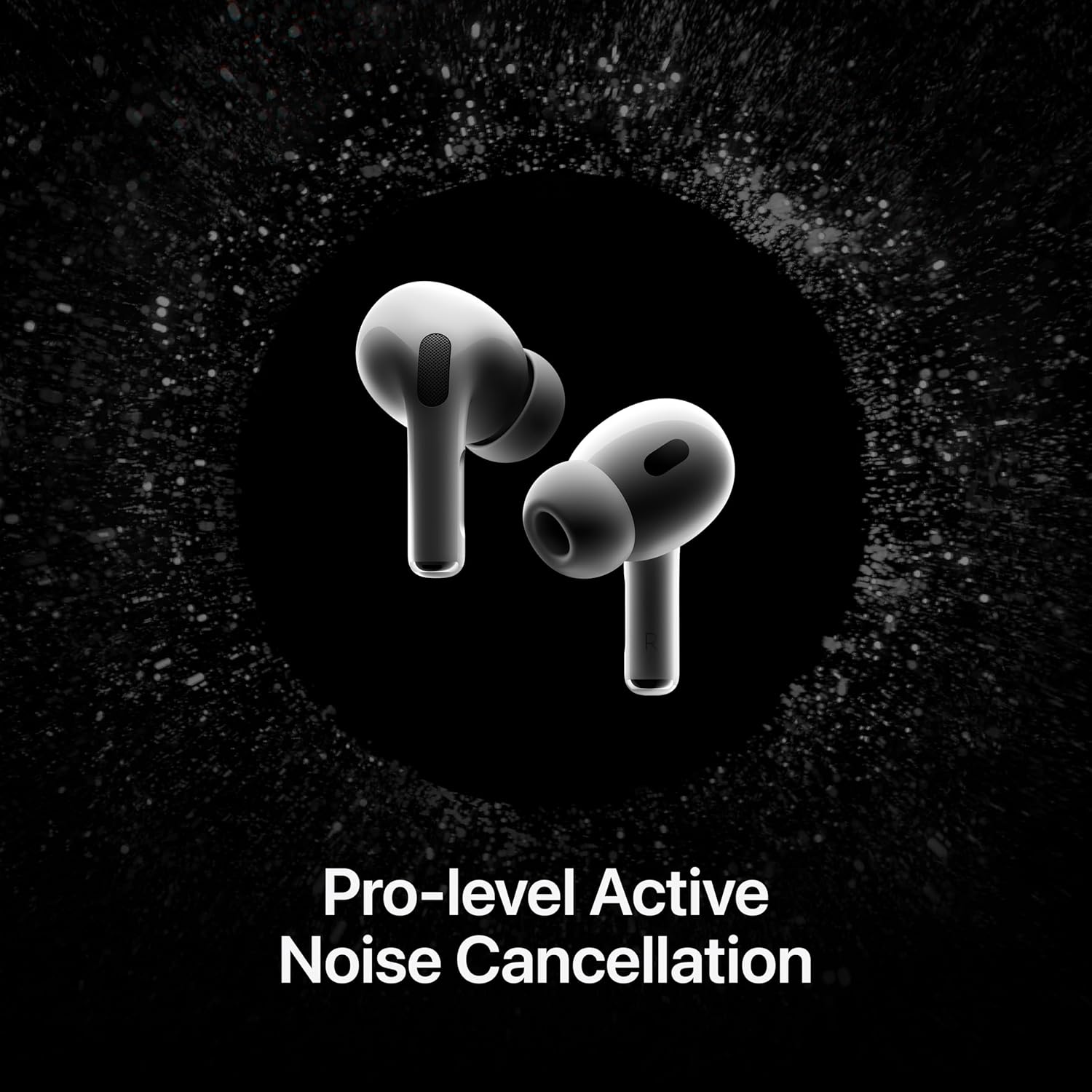 Apple AirPods Pro 2 Wireless Earbuds, Bluetooth Headphones, Active Noise Cancellation, Transparency, Personalised Spatial Audio, High Fidelity Sound, H2 Chip, USB C Charging-2