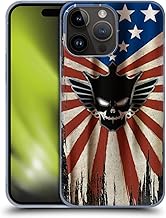 Head Case Designs Officially Licensed WWE Distressed Flag Cody Rhodes Hard Back Case Compatible With Apple iPhone 15 Pro Max